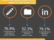 Marketers Using Social Media (Infographic)