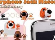 Earphone Jack Accessory: Puppies Your Phone Plug