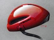 Bycicle Helmet Illustration Luciano Bove ACCD