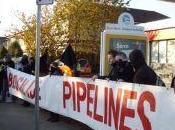 Anarchists Blockade Shell Station British Columbia Protest Sands