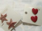 Pair Pairs from Accessorize Oversized Star Heart Studs