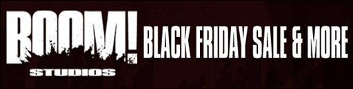 BOOM! Studios Black Friday 3-Day Weekend Sale!