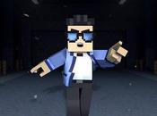 Oppa Minecraft Style: Dancing Blocks Parody Gangnam Style