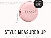 Random Rave Topshop Cute-As-A-Button Pink Tape Measure