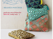 Anthropologie Beaded Clutches $39.99