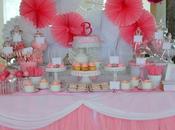 Pink White Polka Themed Party Sweet Collection