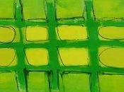 Constructing Green Grid Painting Paper