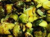 Guest Blogger: Camera Phone Vegan Maple Glazed Brussel Sprouts with Apples Onions