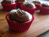 Vanilla Cupcakes with Nutella Chocolate Ganache Month!