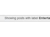 Removing “showing Post with Label” Blogger Category
