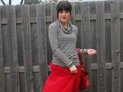 Outfit: Maxi Skirt Stripes