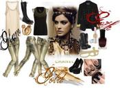 Gold, Glam, Goth Laura Moodley Featuring Gold ringsBeaded...