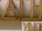 Popsicle Stick Signage