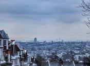 East Over Snowy Rooftops Muswell Hill