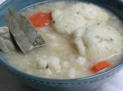 Cauliflower Soup with Herb Dumplings...