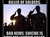 Suicides Still Climbing Military