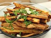Sweet Potato Fries with Blue Cheese Chives Citrus