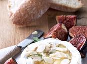 Warmed Camembert with Caramelized Figs