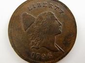 1796 U.S. Liberty Half-Cent Coin Fetches Money
