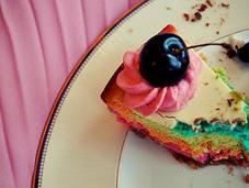 Life Party, Rainbow Cheesecake.