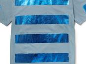 Burberry Prorsum Metallic-Stripe Cotton-Jersey T-Shirt ($350)