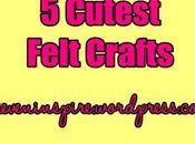 Cutest Felt Crafts-Inspiration