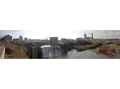 Downtown Rochester Pano [Sky Watch Friday]