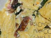 Deconstructed Mushroom Spinach Lasagna