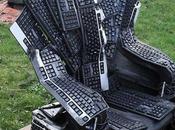 Game Thrones Iron Throne Made Keyboards