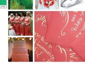 Wedding Color Inspiration: Coral Emerald