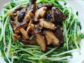 Stir Sprout with Shiitake Mushroom