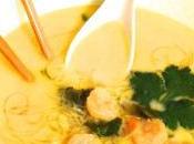 Kelp Noodle Soup with Coconut