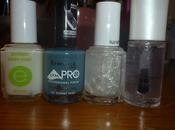 Rimmel Stormy Skies Essie Pure Pearlfection