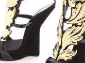 Giuseppe Zanotti Baroque Leaf Sandals ($1,695)