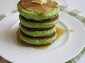 Green Pancakes with Chocolate Chips Patrick’s