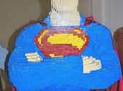 Teen Builds Life-Size LEGO Superman with 18,000 Bricks