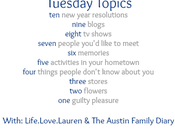 Tuesday Topics: Things People Don't Know About