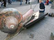 Attack Ginormous Snail. Poor Woman Never Stood Chance.