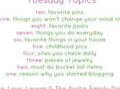 Tuesday Topics: Seven Things Everyday