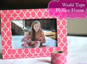 Washi Tape Picture Frame