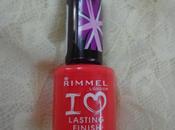 REVIEW, NOTD: Rimmel London Love Lasting Finish Nail Paint Spicy