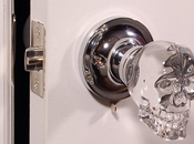 Crystal Skull Door Knob