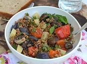 Farro Salad with Roasted Vegetables