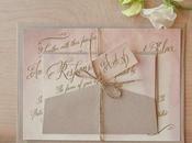 Watercolor Wedding Invitation with Belluccia Calligraphy Font