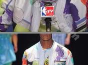 Dwayne Wade Wears Versace During Miami Heat Post Game Press...