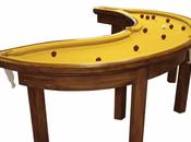 WTF: Banana-Shaped Pool Table