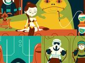 Cartoon Star Wars Poster