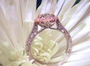 Jewel Week Engagement Ring Romance Rose Gold Platinum