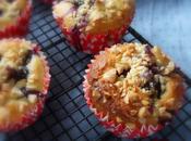 Warm Blueberry Almond Breakfast Muffins