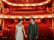 Contemporary Crucible Theatre Wedding Sheffield